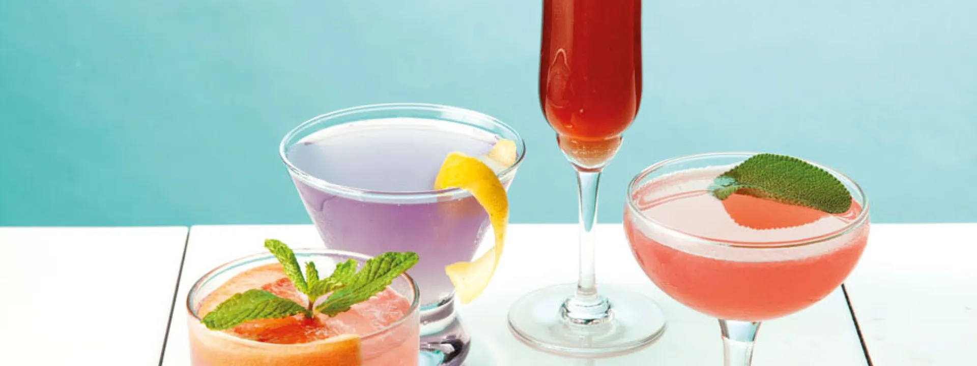 Get the party started with colorful cocktails that showcase seasonal Northwest flavors 