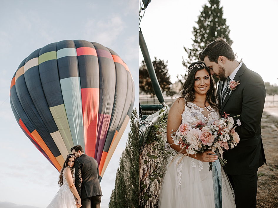 seattle bride, seattle bride magazine, seattle bride inspiration, wedding photographer, hot air balloon, hot air balloon wedding